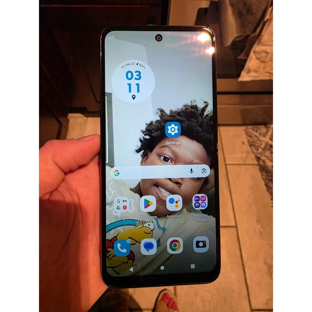 Motorola Moto G 5G 2023 Black 48MP Quad Pixel Android Smartphone‎ Locked
